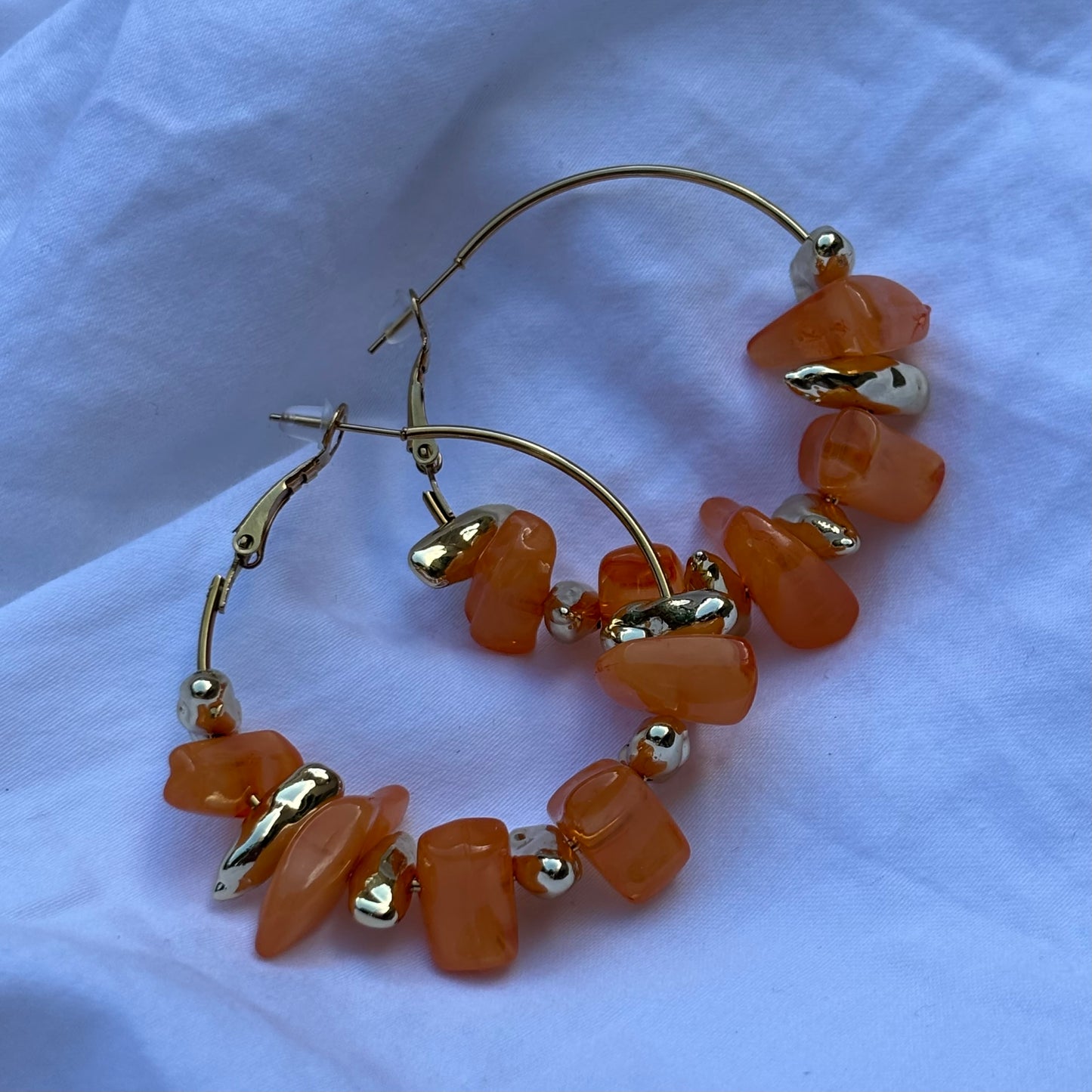 Boucles d'Oreilles Mandarine