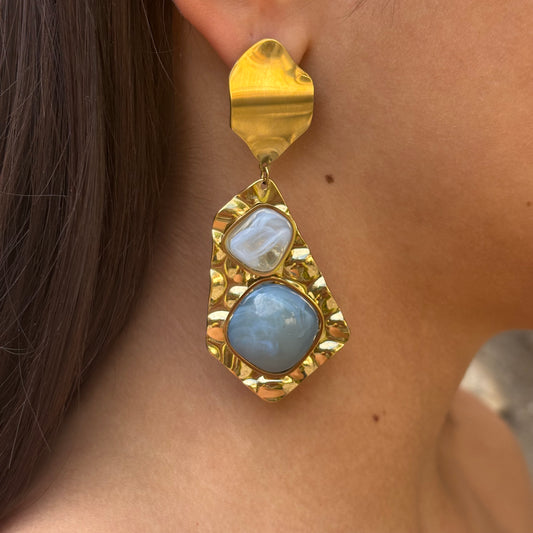 Boucles d'Oreilles Marine