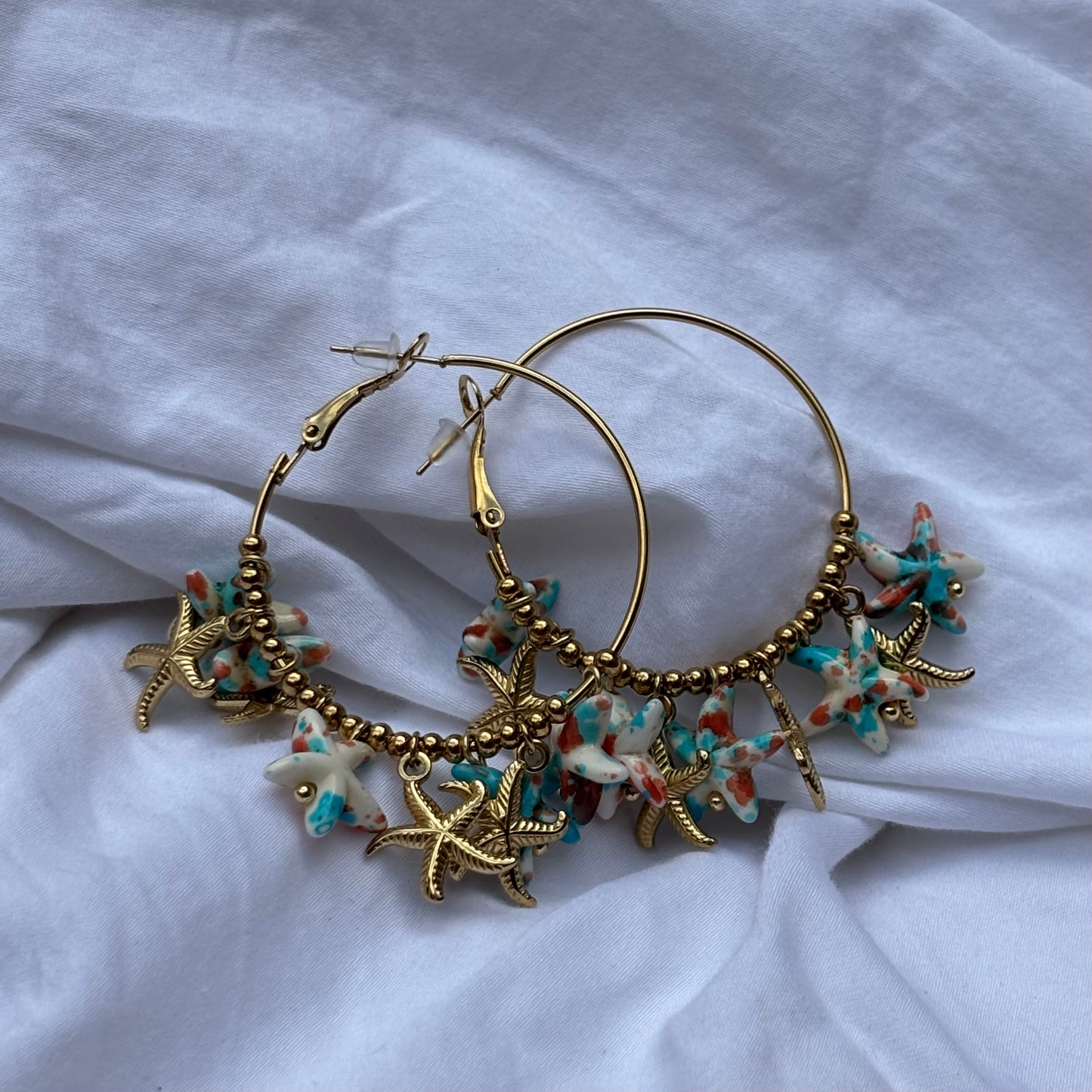 Boucles d'Oreilles Marins